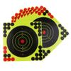 Dasertoe 50-Piece 8×8-Inch Self-Adhesive Reactive Splatter Shooting Targets view 1