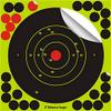 Dasertoe 50-Piece 8×8-Inch Self-Adhesive Reactive Splatter Shooting Targets view 3