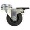 Tecnokit Set of 4 Heavy-Duty 50 mm Swivel Casters with Brakes view 2