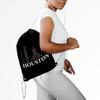 Fabulous Drawstring Gym Bag Black Houston Minimalist United States Travel America 12 L view 2