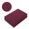 EXKLUSIV HEIMTEXTIL 2-Pack Jersey Fitted Sheets, 180–200 x 200 cm, 100% Cotton, OEKO-TEX Certified, Bordeaux view 2