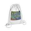 Vincent van Gogh Saint-Rémy Les Iris 1889 Drawstring Gym Bag, 12 L view 1