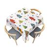 Morbuy Washable Square Tablecloth, Waterproof 3D Christmas Tree Pattern, 59 x 59 in, Pine Tree view 1