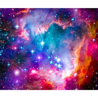 murando - Self-Adhesive Photo Wallpaper, Abstract, 392 x 280 cm, Bedroom