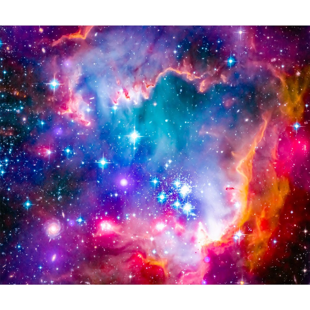 murando - Self-Adhesive Photo Wallpaper, Abstract, 392 x 280 cm, Bedroom