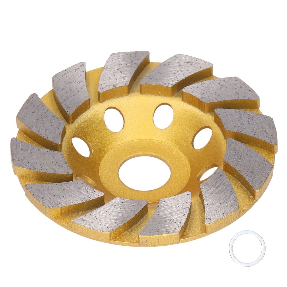 4-Inch 12-Segment Diamond Cup Grinding Wheel
