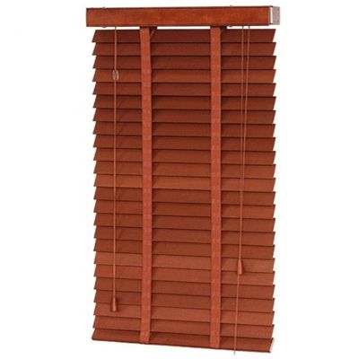 DLLY Horizontal Venetian Blinds, Natural Solid Linden Wood, 50 mm Slats, 90 x 100 cm