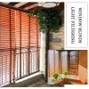 DLLY Horizontal Venetian Blinds, Natural Solid Linden Wood, 50 mm Slats, 90 x 100 cm view 3