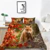 Fox Puppy Kids' Bedding Set, 155 x 200 cm + 2 Pillowcases view 1