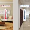 Magnetic Thermal Door Curtain, Cold and Heat Protection, Waterproof, Red, 190 x 250 cm view 2