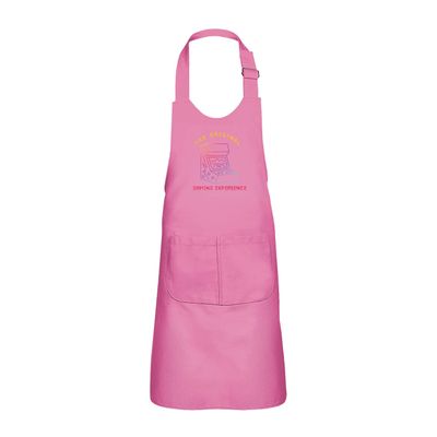 Fabulous Children's Apron, 2 Pockets, Kitchen, Pink, Original Video Game Retro Gaming