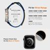 ULTIMAL Band Compatible with Apple Watch Series 11–1, SE3/SE2/SE, Ultra 3/2/1, Hook-and-Loop Nylon Sport Band, Blue, 38/40/41/42 mm view 2
