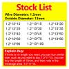 SYKIA Replacement Compression Return Spring, Spring Wire Diameter 1.2 mm, Outer Diameter 13 mm, Length: 40 mm (10 Pieces) view 3