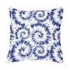 Fabulous Turquoise Shibori Tie-Dye Sequin Pillow view 3