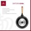 Gerlach Natur Ceramic-Coated Wok Frying Pan, 28 cm view 2
