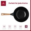 Gerlach Natur Ceramic-Coated Wok Frying Pan, 28 cm view 3