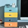 Stackable Desk Storage Drawer Organizer, Yellow view 2