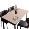 FANIVIN PU Table Mat, Double-Sided, Waterproof, Khaki + Orange, 80 x 135 cm view 1