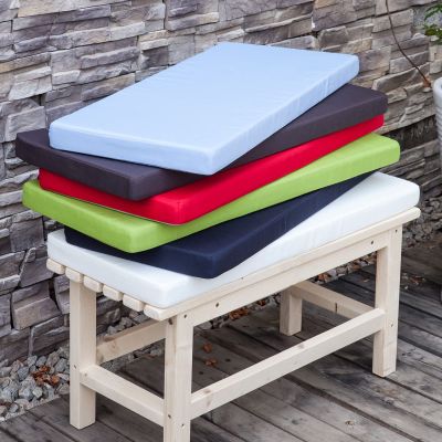 Indoor/Outdoor Waterproof Bench Cushion, Purple, 195 x 30 x 5 cm