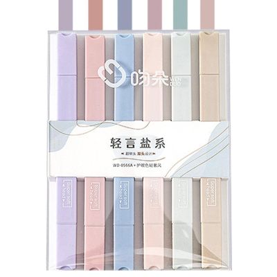 Pastel Highlighter Set, 6 Aesthetic Highlighters