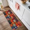 Siunwdiy Moroccan Vintage Patchwork Hallway Runner, Red, 60 x 250 cm view 2