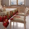 PETTI Artigiani Italiani Christmas Tablecloth, Stain-Resistant, Candle Design, 140 x 360 cm view 4