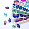 XINGMA Sew-On Rhinestone Crystal Drop Appliqués, 2 Holes, for Clothing, DIY Wedding Dresses and Shoes view 4