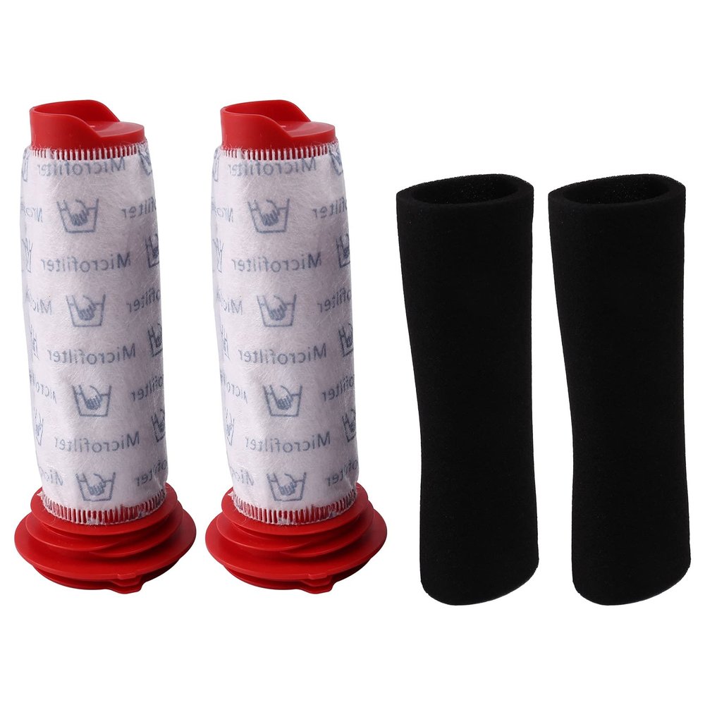 Nicfaky Washable Main Filter + Foam Insert for Athlet Vacuum Cleaners (2 pcs.)