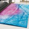 Mazovia Gro Area Rug 160 x 230 cm, Blue and Pink, Abstract Style view 1
