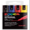Uni-Ball POSCA Basic PC-3M Fine Markers, 4-Pack, Blue view 1