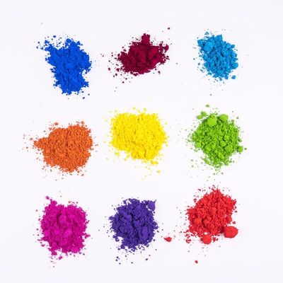 MANADATEC RAL Pigments for Epoxy Resin, Concrete, Casting Resin, Acrylic and Plaster Powder, 50 g, RAL 3020 Traffic Red