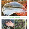 QWEASDF Waterproof Transparent PVC Tarp, 0.8 x 1 m view 3