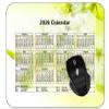 YENDOSTEEN 2025 Butterfly Calendar Mouse Pad view 1