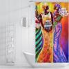 SAISEMIHOME Black Girl African Egyptian Women Shower Curtain, 94.5 x 78.7 in view 3