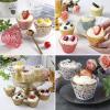 KOSTOO Cupcake Wrappers, 50-Pack, Lace-Style Laser-Cut Cupcake Liners, Light Purple view 4