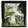 Capzy Once Again a Ghost in the Greenhouse Drawstring Sport Bag, Black view 1