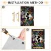 Decorative Skeleton Flowers Tray with Handles view 2