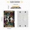 Decorative Skeleton Flowers Tray with Handles view 3