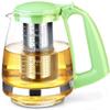 BOSUGE Cast Iron Teapot Glass Kung Fu Tea Set, Thickened High-Temperature-Resistant Glass Teapot with Heat-Resistant Stainless Steel Infuser for Tea and Coffee, 750 ml, Tea Accessories (Color: A) view 1