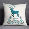 Questo Casa Decorative Pillow Cover for Sofa, Café, Gray, 45 x 45 cm, Designed and Made in Turkey view 1