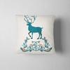 Questo Casa Decorative Pillow Cover for Sofa, Café, Gray, 45 x 45 cm, Designed and Made in Turkey view 3
