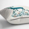 Questo Casa Decorative Pillow Cover for Sofa, Café, Gray, 45 x 45 cm, Designed and Made in Turkey view 4