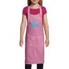 Fabulous Pink Kids' Apron with 2 Pockets – 9th Birthday Boy Party Gift, Top Quality view 2