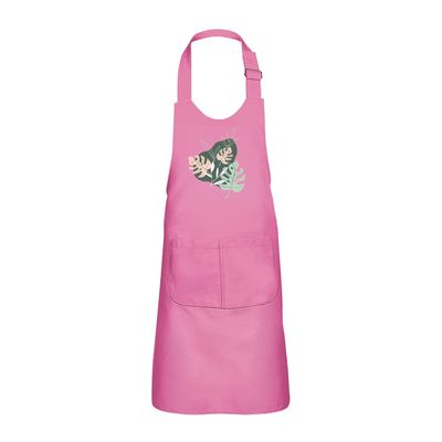 Fabulous Kids' Kitchen Apron, 2 Pockets, Pink