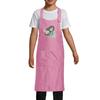 Fabulous Kids' Kitchen Apron, 2 Pockets, Pink view 3