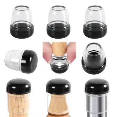 RCHYFEED 14–19 mm Chair Leg Caps for Carpet, 24-Pack