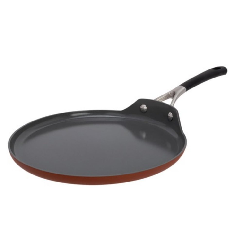 Cosy & Trendy Cerapro 25 cm Crepe Pan, Terracotta