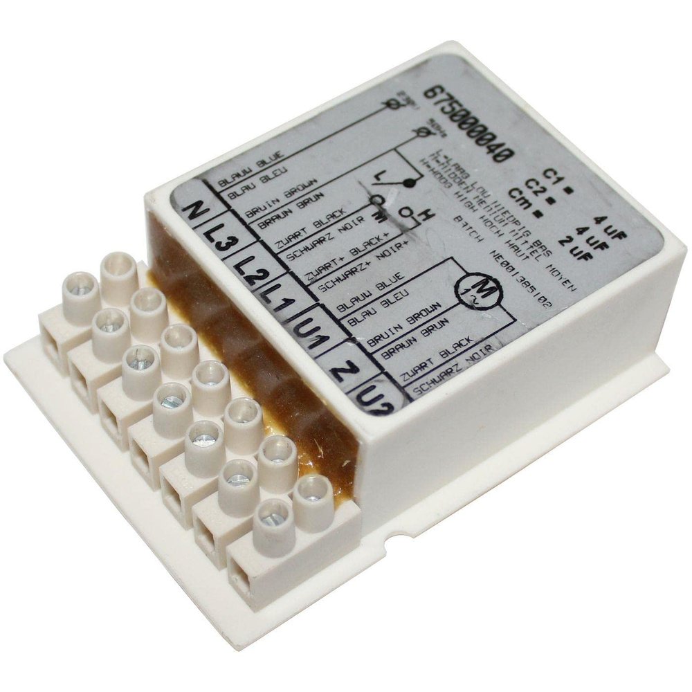 Capacitor Module C1 = 4 F, C2 = 4 F, Cm = 2 F, 250 V, DNA 675000040