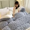 ZTGL Soft Flannel Microfiber Quilted Blanket, Warm Winter Blanket, 150 x 200 cm/3 kg view 2