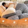 ZTGL Soft Flannel Microfiber Quilted Blanket, Warm Winter Blanket, 150 x 200 cm/3 kg view 3